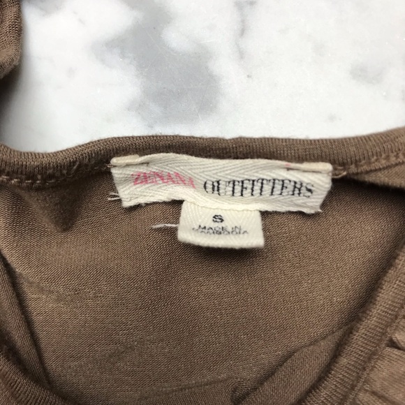 Zenana Outfitters Brown Lace Open Back Tank Top - Picture 2 of 8